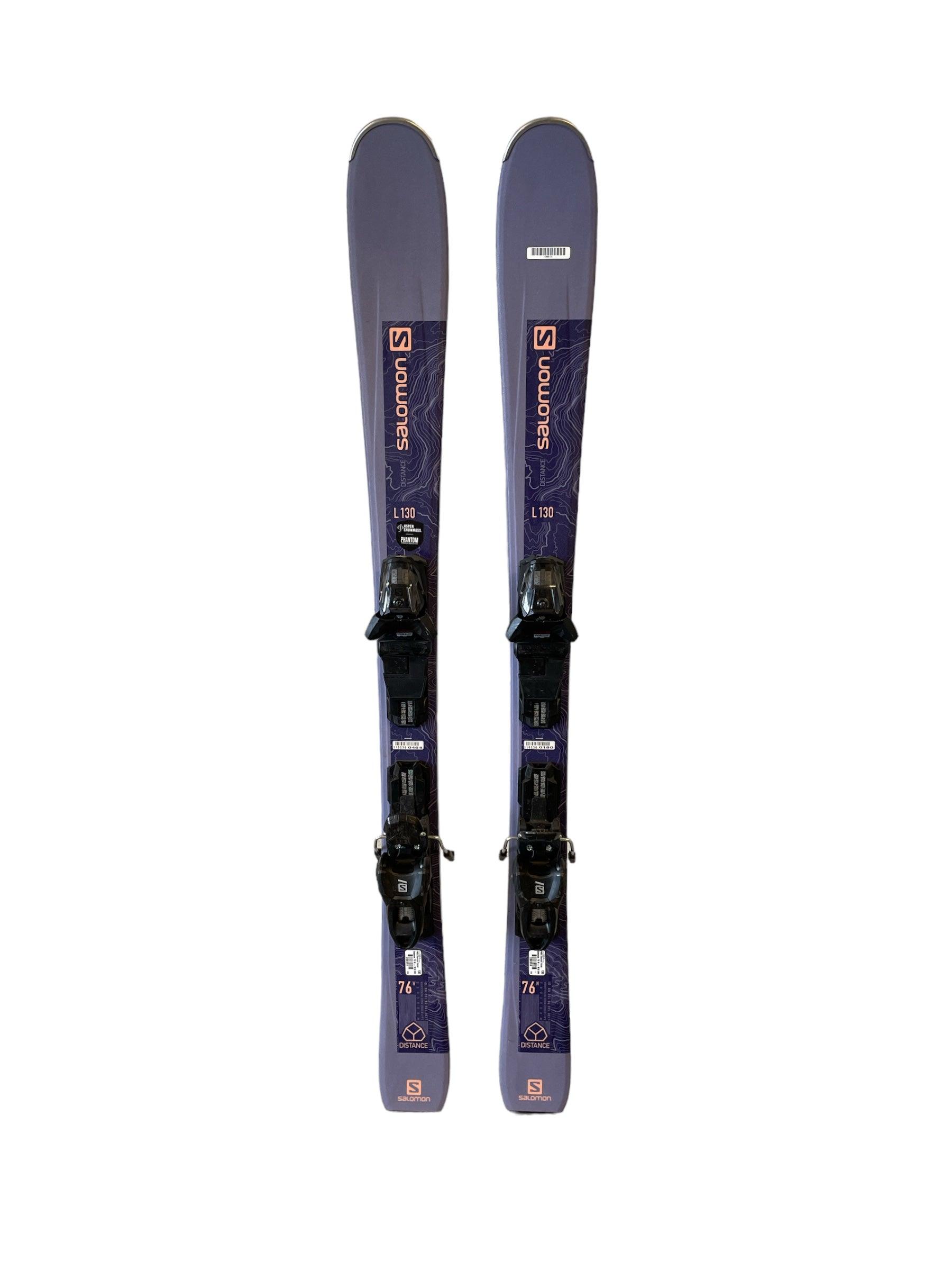 salomon all mountain skis 2019 Salomon Womens Distance 76 Skis with Salomon M10 Bindings