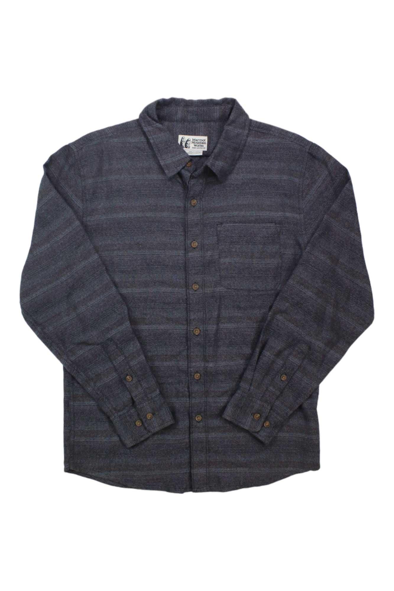 marmot dress shirt MARMOT Men's AirExchange UPF 40 Short Sleeve Shirt - Lightweight Breathable Quick-Dry, Arctic Navy Wayland Plaid, Small