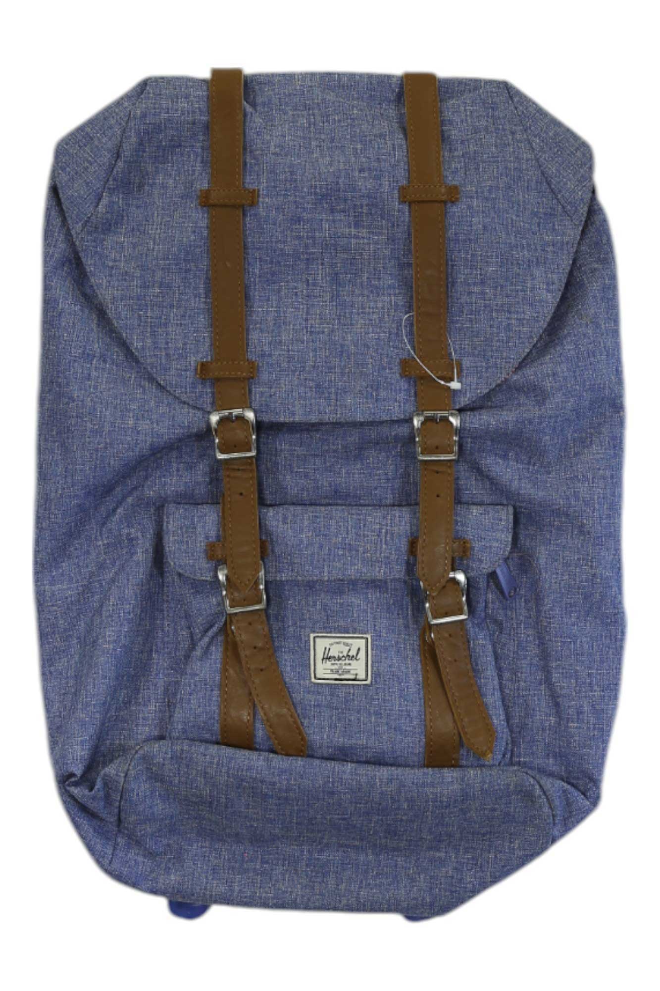 Herschel Supply Little America Mid-Volume 17L Backpack Hyrdrangea/Dark Chambray Crosshatch/Tan, One Size
