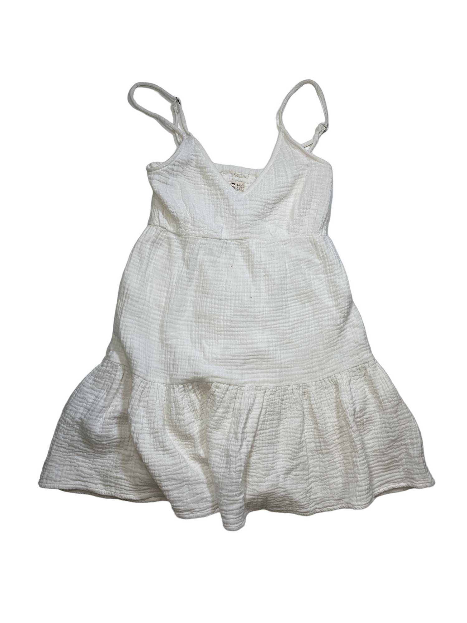 billabong white dress Billabong Wave After Wave 2 Dress Women's- Salt Crystal