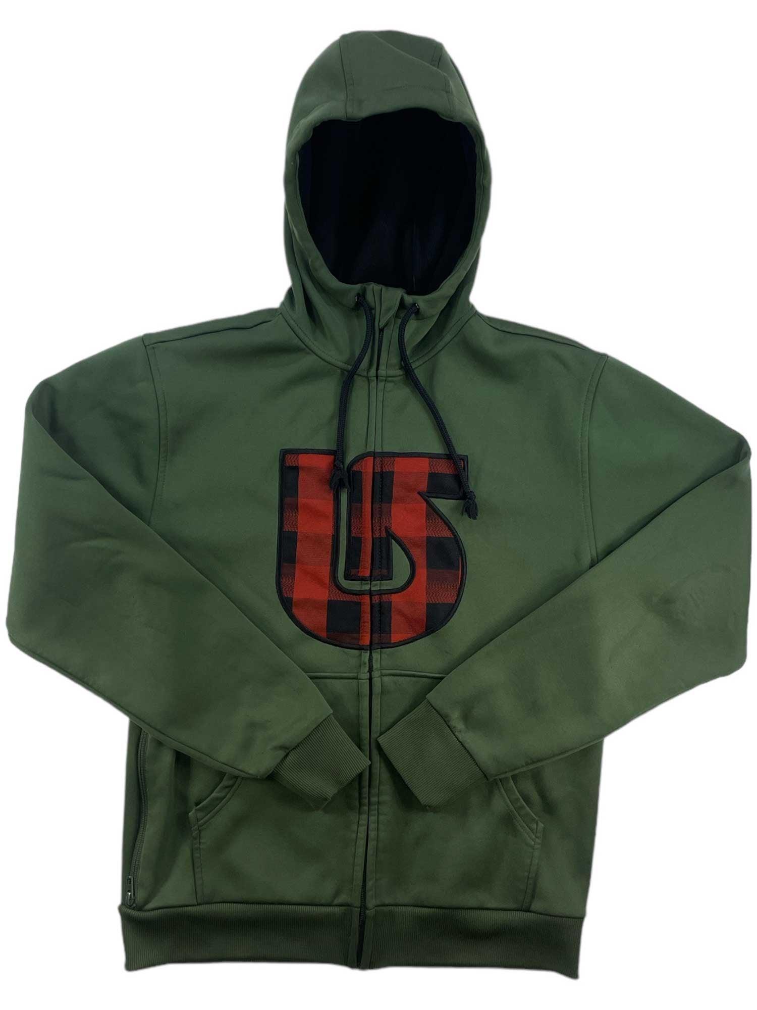 burton bonded snowboarding hoodie Crown Bonded Full-Zip Hoodie