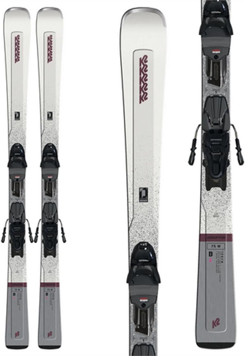 k2 disruption women's ski 76 Alliance Skis + ERP 10 Bindings Free RockerTM will have you grinning from ear to ear as you pull off your best turns in complete control K2 Disruption 75 Skis Women's