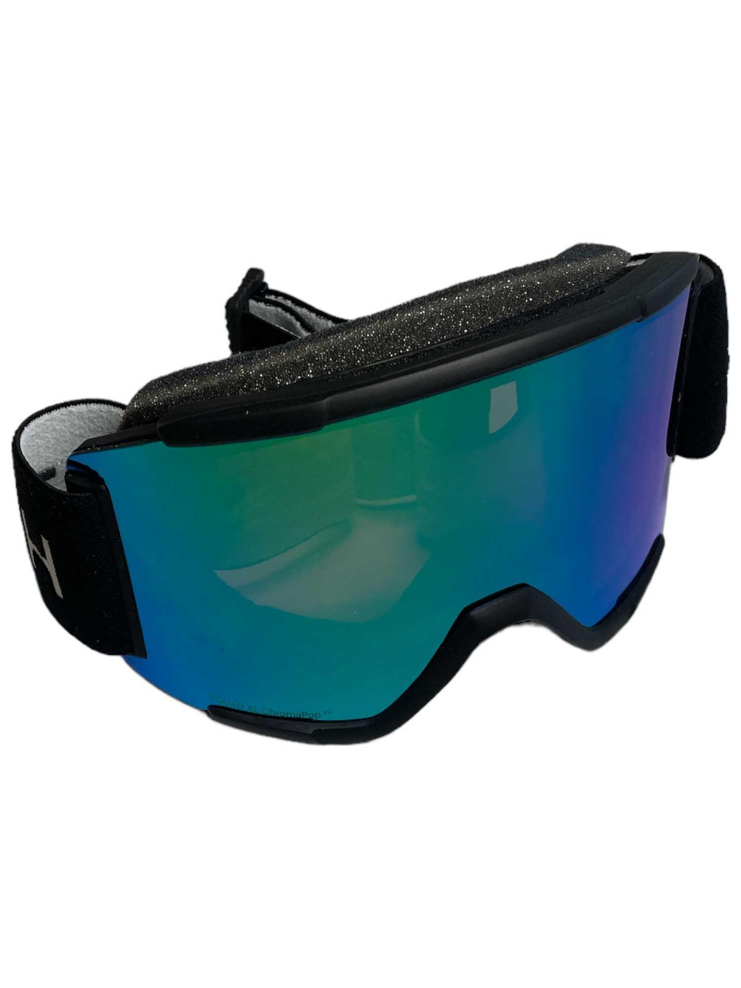 smith squad xl snow goggles Smith Squad XL Midnight Slash / ChromaPop Sun Red Mirror