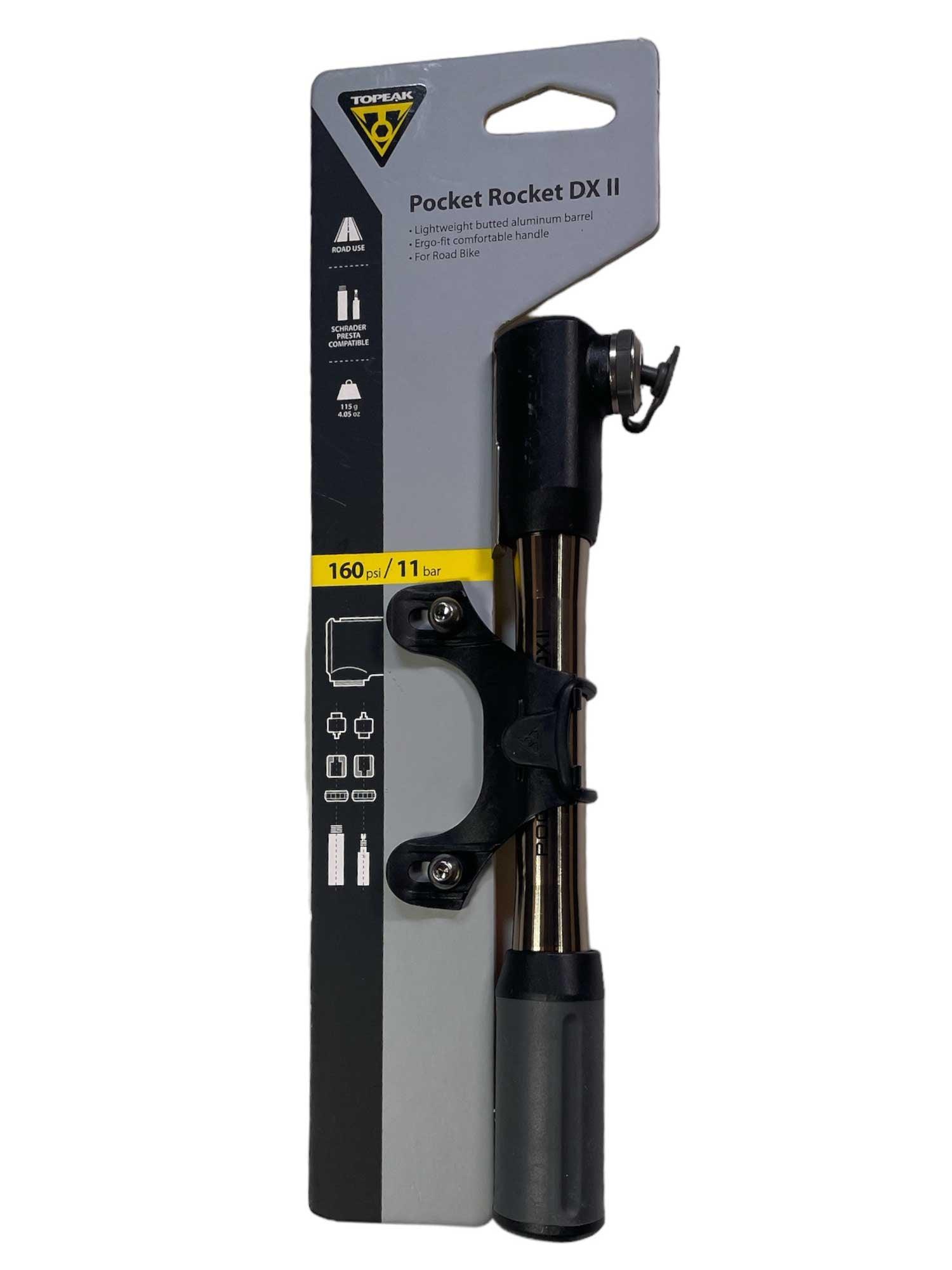 La mini-pompe vélo Topeak Mini Dual DXG sur La mini-pompe vélo Topeak Mini Dual DXG sur