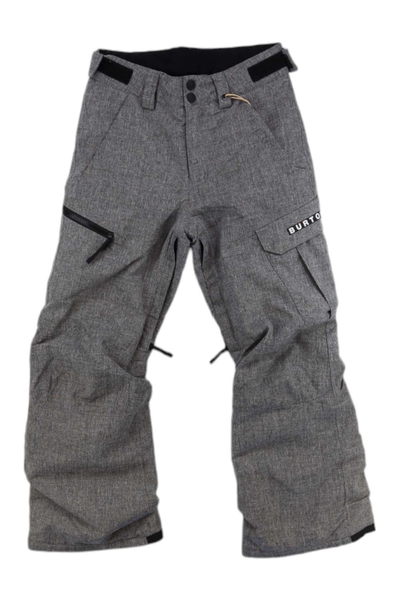boys burton snowboard pant Kids' GORE-TEX Shell Pants, True Black / Regular / L Grow system Burton Boys' Exile Cargo Snowboard