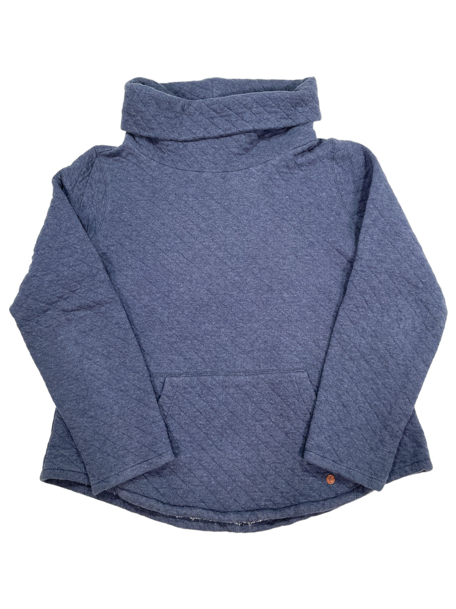 Quilted cowl neck discount sweatshirt