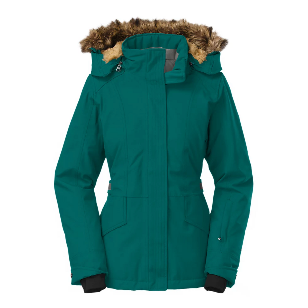 Tremaya waterproof down parka with faux fur on sale trim