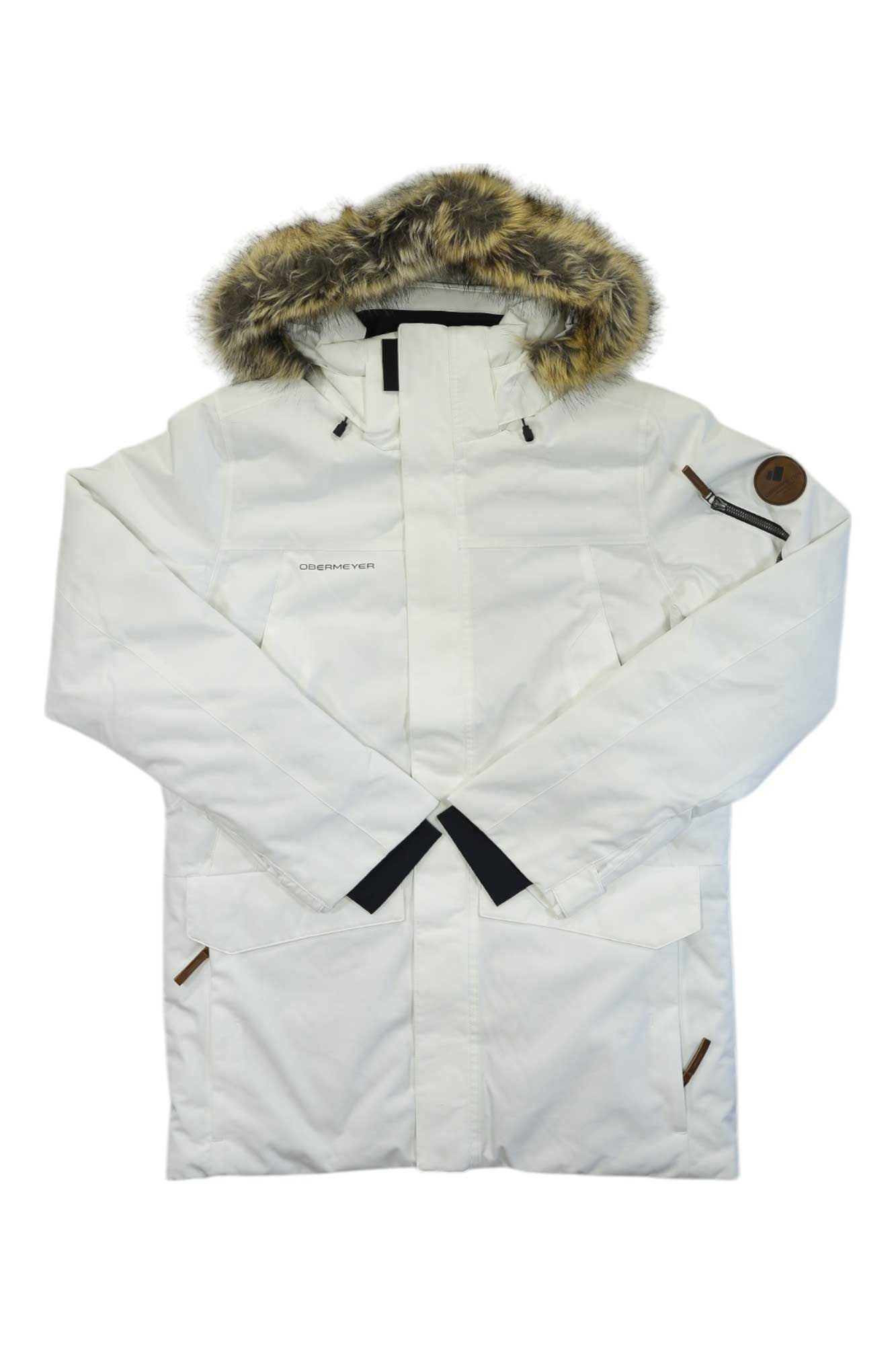 Obermeyer Mens Ridgeline Jacket with Faux Fur Obermeyer
