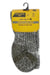 Carhartt women's midweight crew sock, gray speckled knit with ribbed cuff