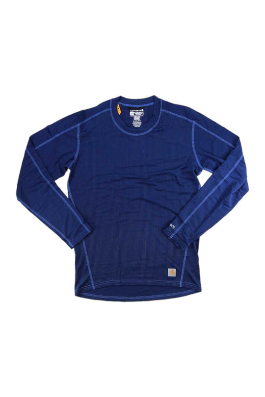 Carhartt Mens Force Lightweight Stretch Grid Base Layer Crewneck Top Carhartt