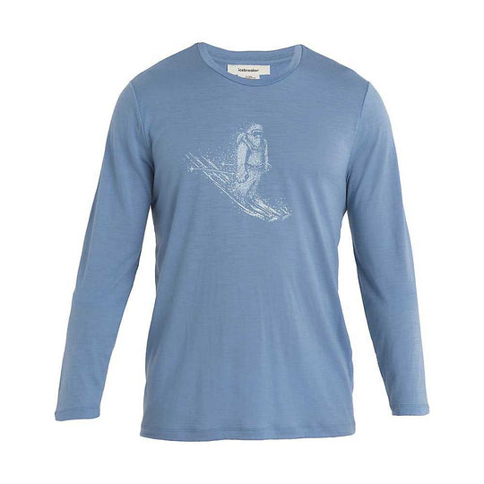 Icebreaker Mens Tech Lite II LS Tee - Skiing Yeti Icebreaker