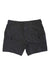 The 5.11 Mens Trail Short in black features side zipper pockets and belt loops, shown laid flat on a white background.
