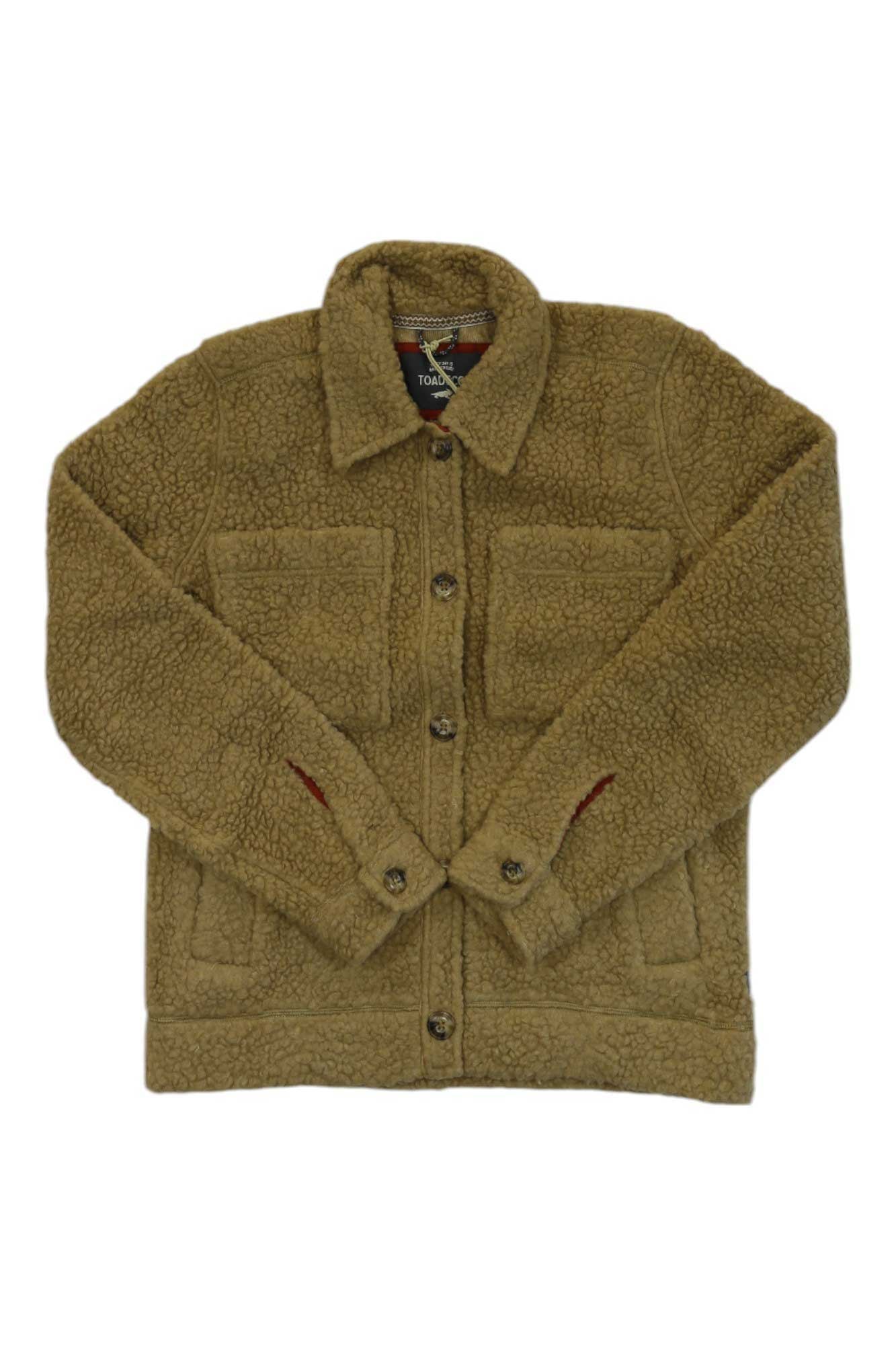 Toad & Co Womens Sespe Sherpa Shirt Jacket Toad & Co