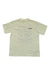 Women’s short-sleeve crew-neck tee in pale light green with small chest logo.