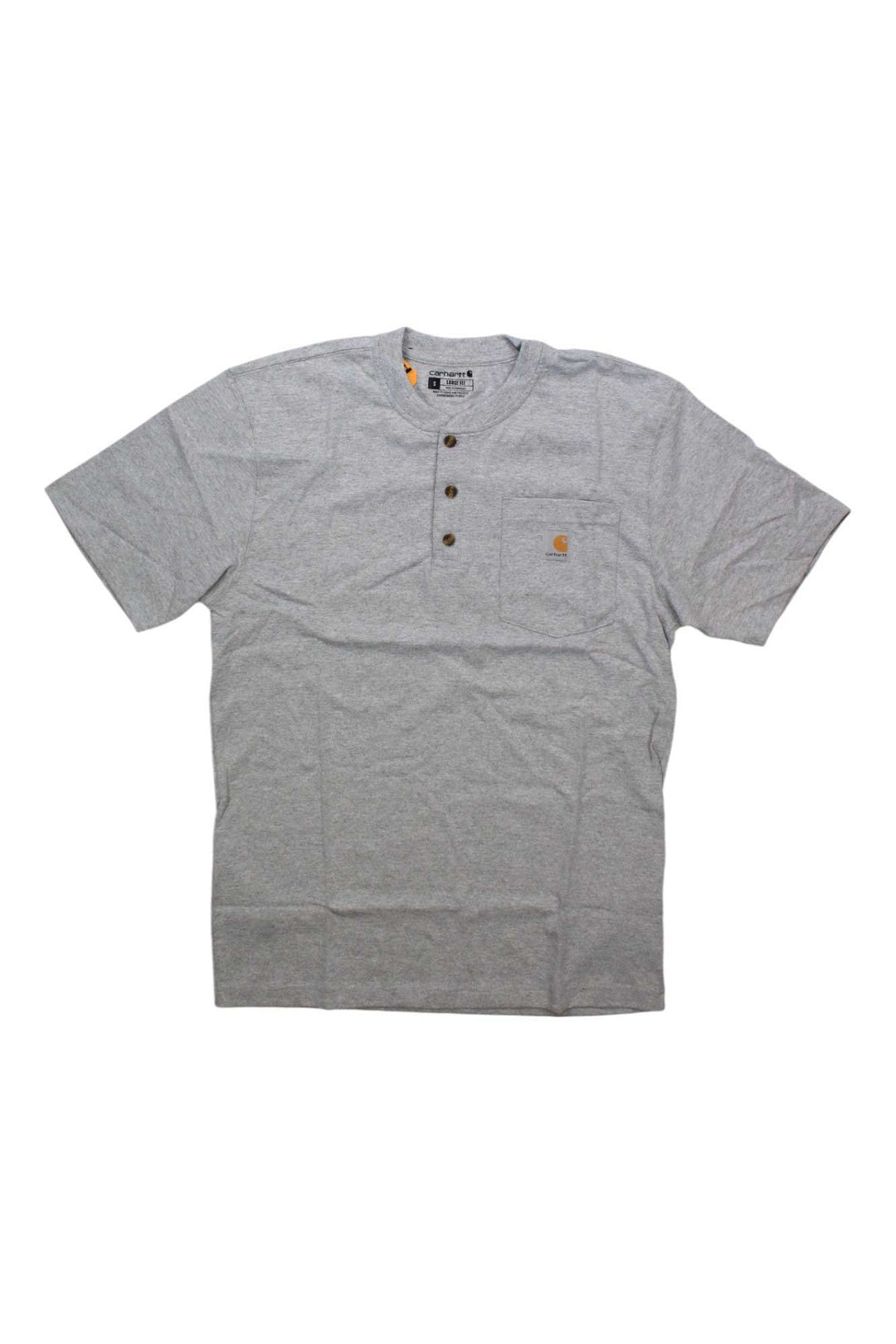 Carhartt Mens Workwear Pocket SS Henley Top Carhartt