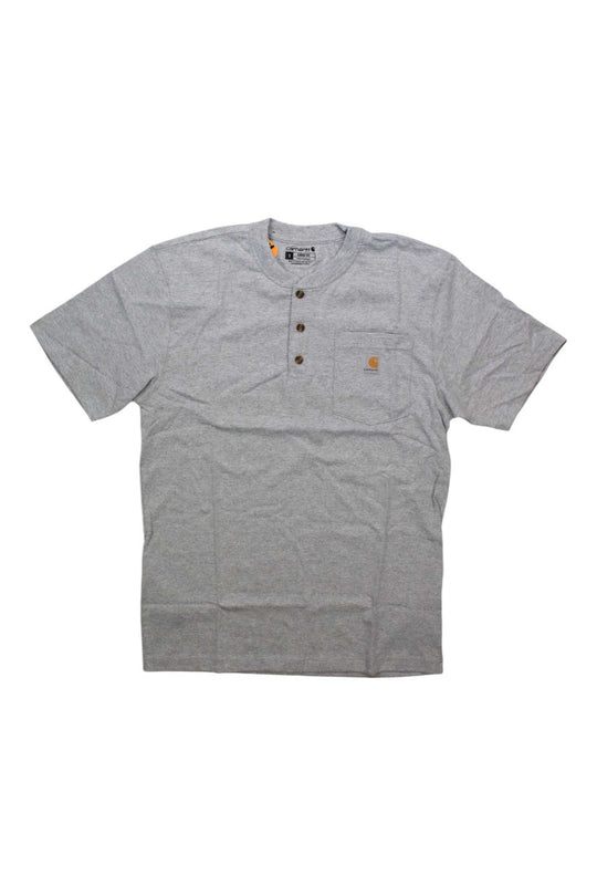 Carhartt Mens Workwear Pocket SS Henley Top Carhartt