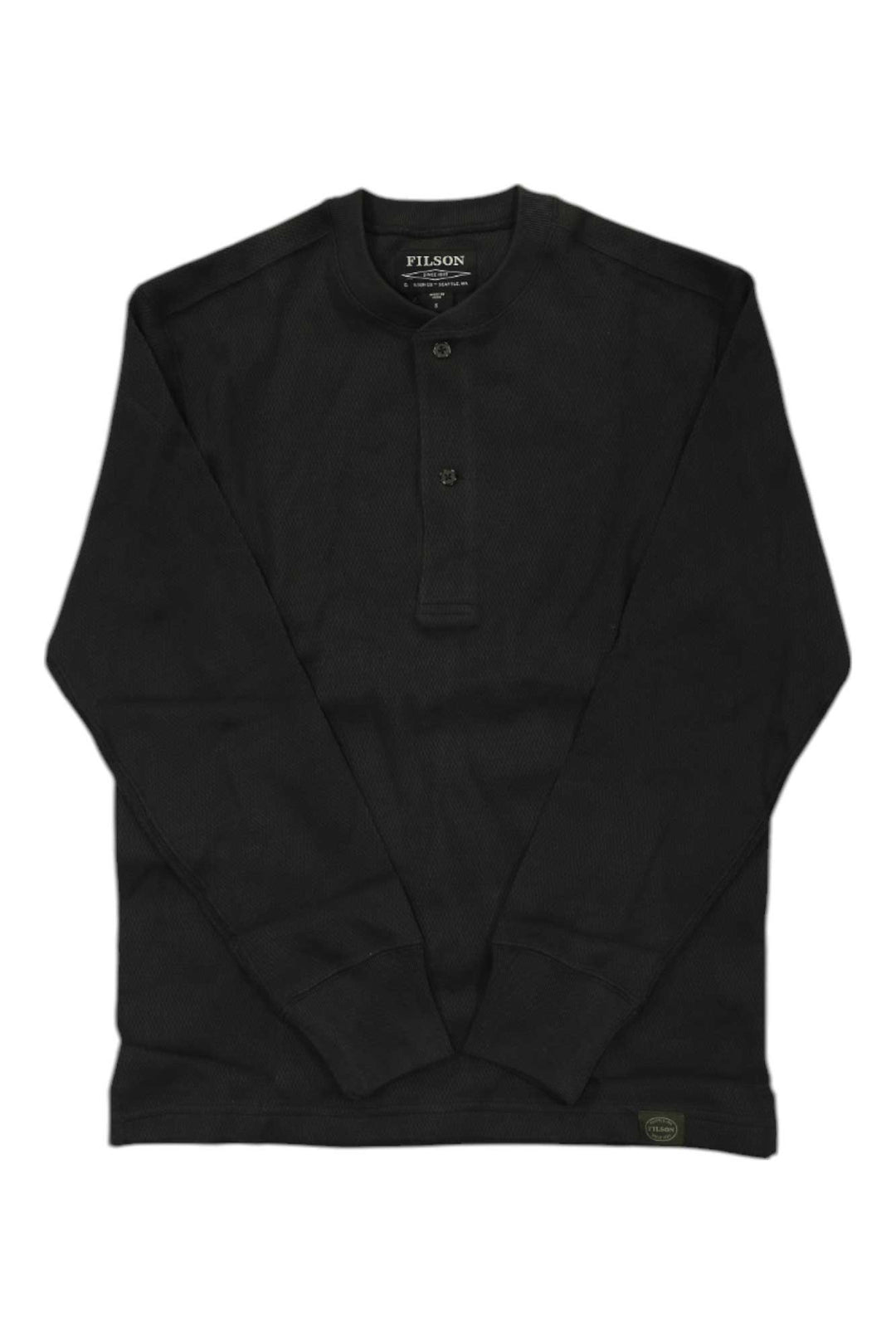 Filson Mens Waffle Knit Henley