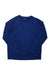 Men's long-sleeve t-shirt with crew neck and small Mammut chest logo, navy blue