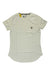 The Carhartt Womens Force Relaxed Fit Midweight Pocket T-Shirt is a plain white tee with a chest pocket featuring the Carhartt logo patch, a round neckline, and moisture-wicking comfort for all-day wear.