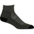 Men's mini hiking sock in dark olive green with cushioned toe and heel