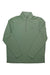 Men's quarter-zip sun defense pullover, green, long sleeves, stand collar, Orvis logo