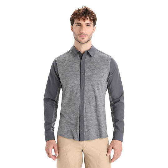 Icebreaker Mens Hike LS Top Icebreaker