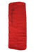 A rectangular red Sea to Summit Comfort Plus Self-Inflated Mat with a wrinkled surface and black Sea to Summit logo on one side, displayed on a white background.
