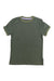 The Womens Switchback Short-Sleeve T-Shirt is an olive green, crew neck top with short sleeves, laid flat on a white background—crafted for moisture wicking comfort and outdoor performance.