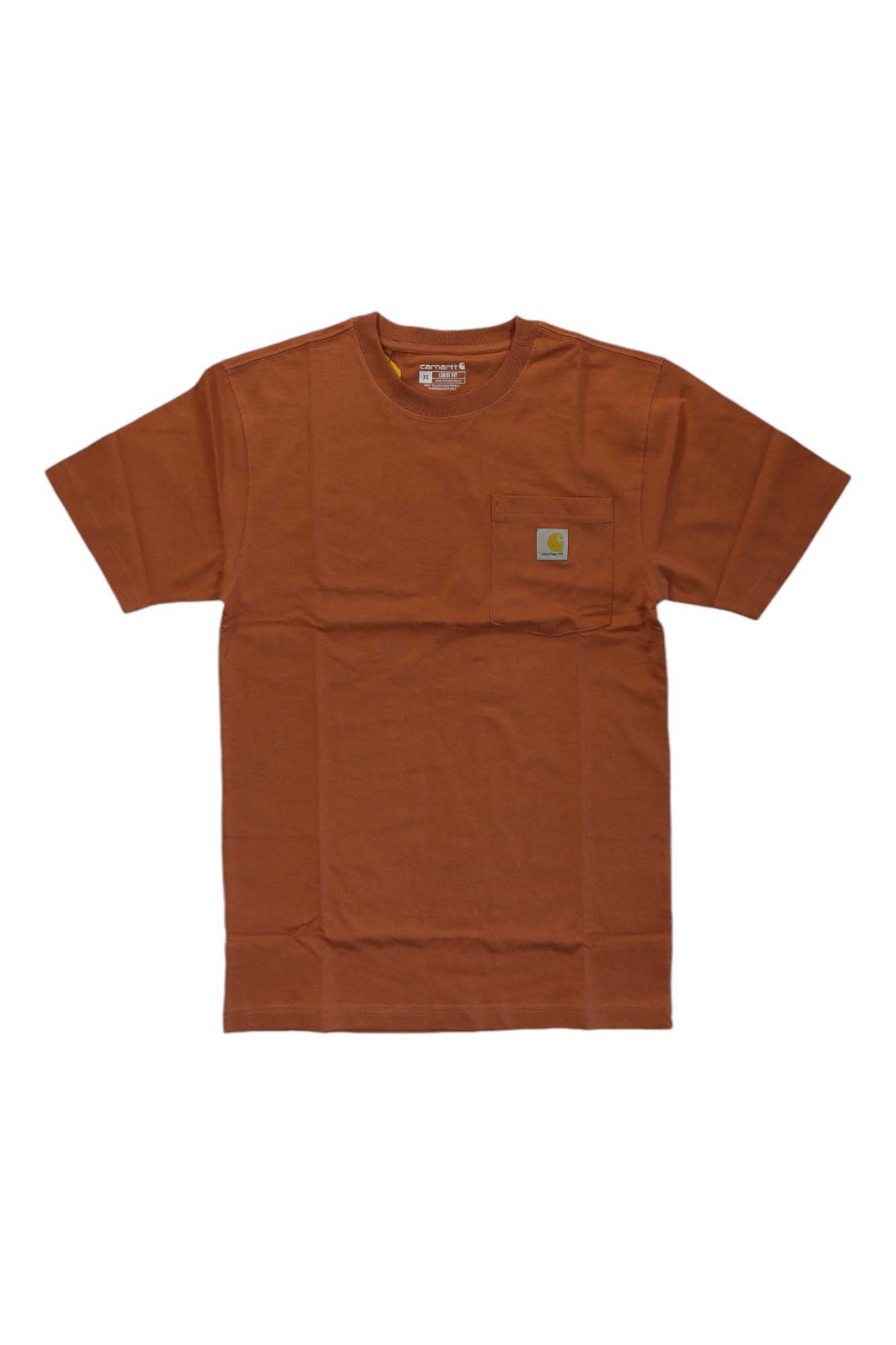 Carhartt Mens Loose Fit Heavyweight SS Pocket T Shirt