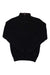 Men's Barbour Nelson half-zip sweater, dark knit with ribbed cuffs and hem