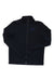 Men's navy softshell jacket with full zip and stand collar, HH logo on chest