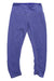The Prana Womens Misty Knickers, purple moisture-wicking leggings with a textured fabric and high waistband, are shown laid flat on a white background.