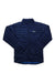 Rab Microlight puffer jacket for men, navy blue with front zip and high collar