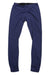 Prana Womens Misty Yoga Leggings in blue featuring a subtle small-scale geometric pattern and a hidden key pocket, displayed flat on a white background.