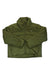 The olive green Adidas Womens BSC Padded Jacket features a high collar, full front zipper, long sleeves, synthetic insulation, and a small Adidas logo on the left chest.