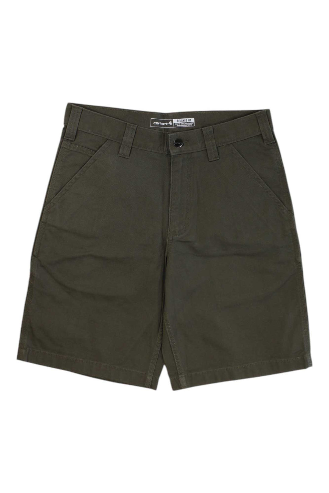 Carhartt Mens Rugged Flex Relaxed Fit Canvas Work Short
