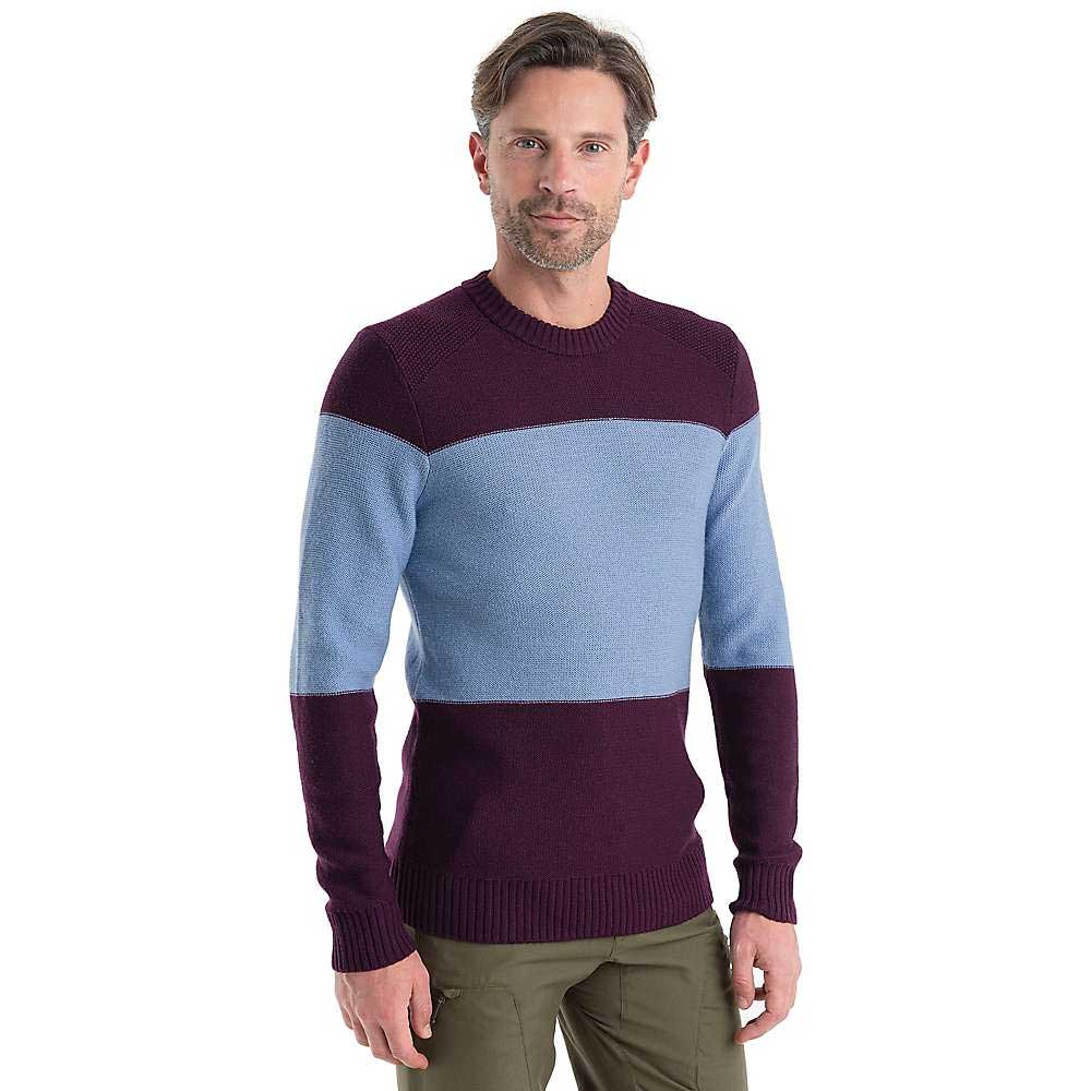 Icebreaker Mens Waypoint Crewe Sweater Icebreaker
