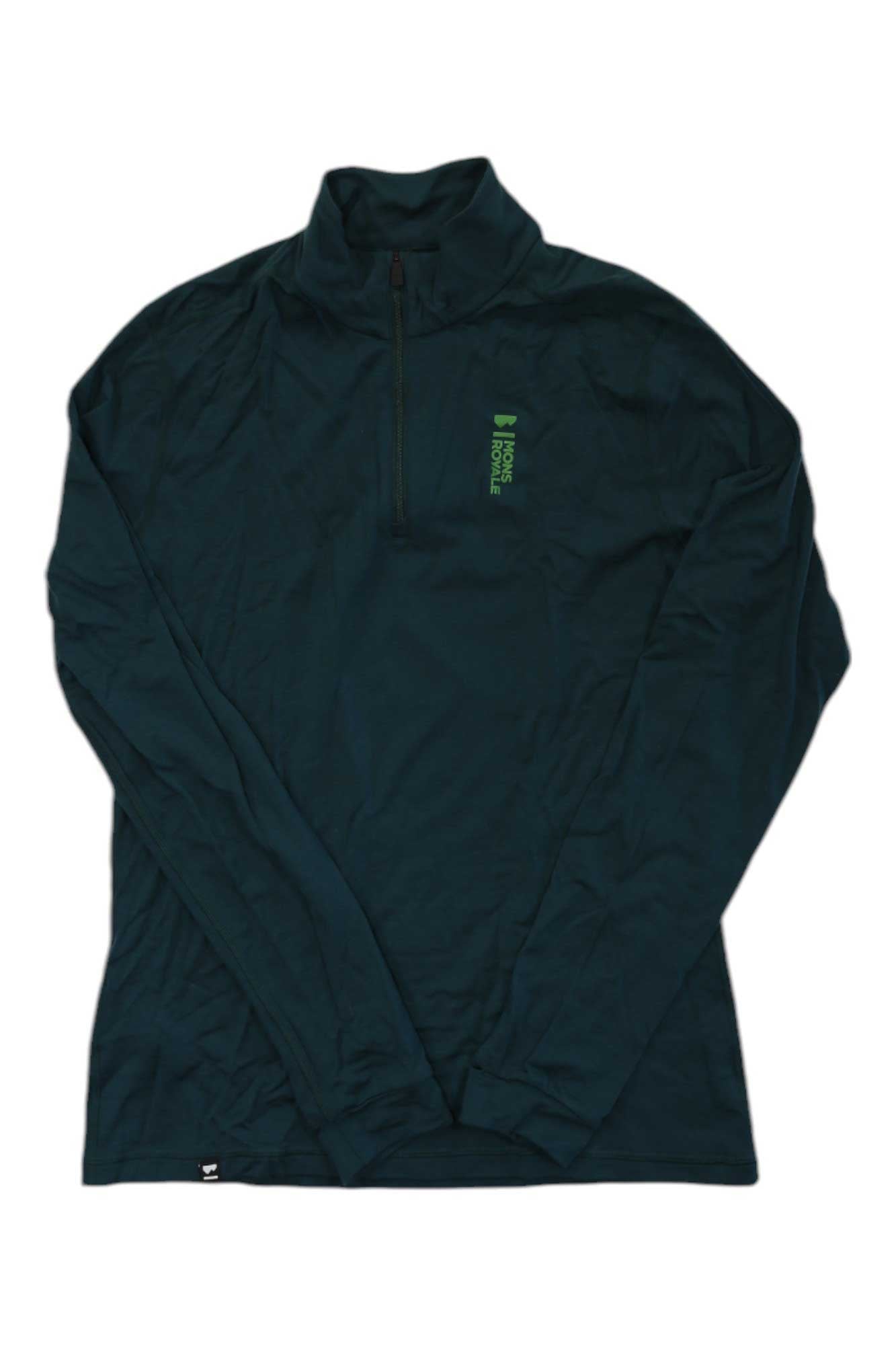 Mons Royale Womens Cascade 1/4 Zip Top Mons Royale