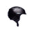 The Bern Hendrix Carbon Helmet, shown in side profile against a white background, features a matte black finish, ThinShell Construction, top ventilation slits, ear padding, adjustable chin strap, and the "bern" logo on the side.