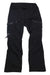 Arc'teryx Women's Sentinel Pant in black, featuring zippered pockets, a built-in belt, and logo on the left thigh. Pants shown laid flat on white background. Available only for US addresses.