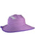 The Sunday Afternoons Kids Ultra Adventure Hat is a wide-brimmed, light purple sun hat with a darker purple edge and reflective silver strip, offering UPF 50+ protection, shown against a white background.