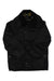 Boys Barbour Bedale jacket, black, button-front with stand collar