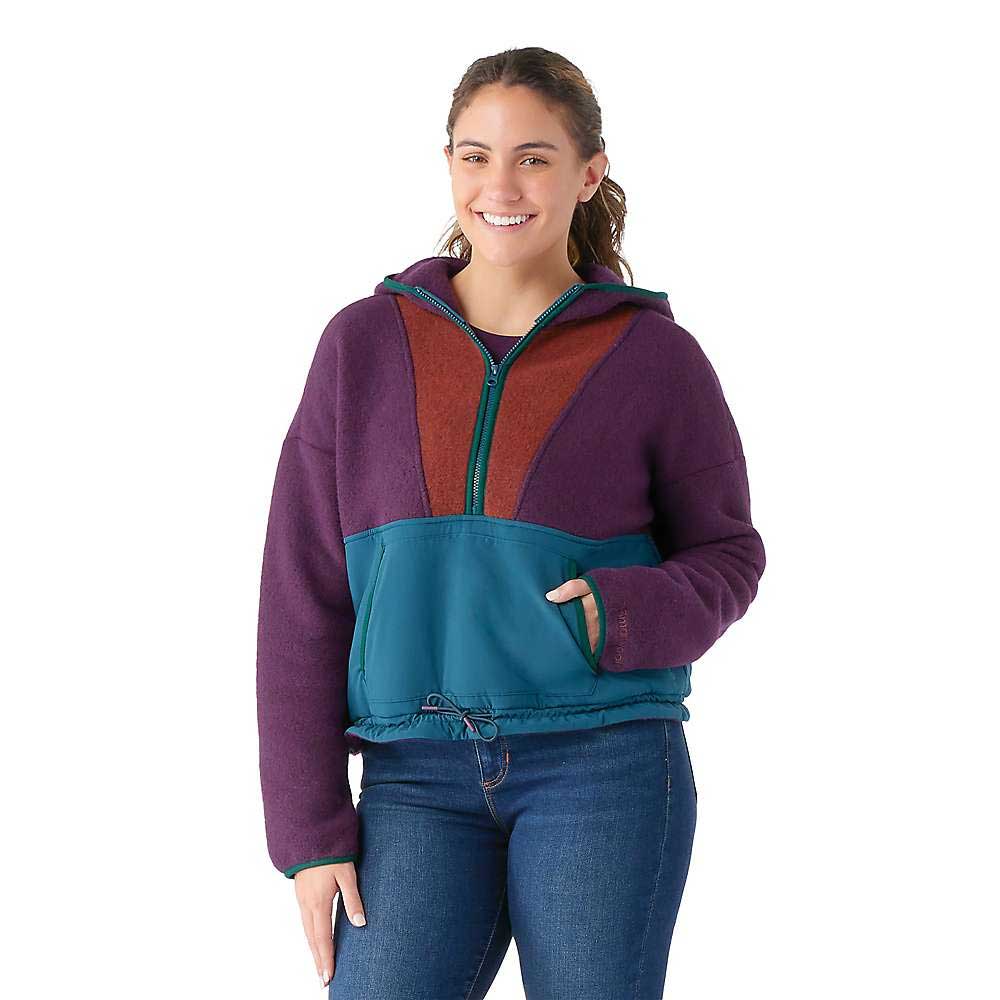 Smartwool Womens Hudson Trail Fleece Cropped Hoodie