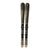 The Head Kore 91 Skis with Tyrolia Attack 11 Demo Bindings feature a brown-to-green gradient and bold HEAD logos—ideal for adventurous riders seeking versatile backcountry performance.