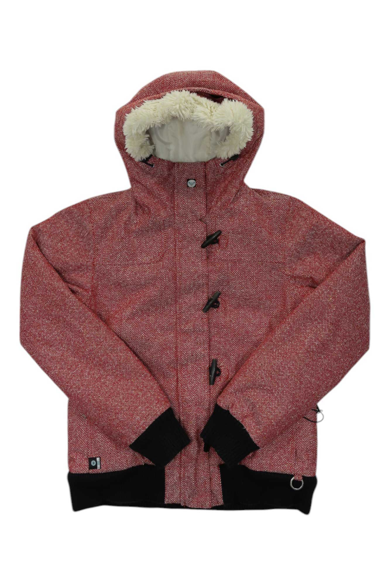 Roxy Womens Insulated Herringbone Jacket Roxy