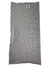 Womens knit neck warmer tube, heather gray, one size