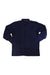 Men's flannel plaid button-up shirt, navy check, button front, long sleeves