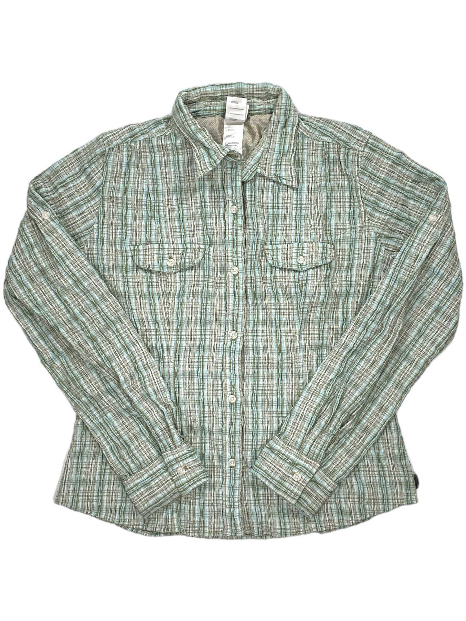Womens Crinkle Button Up Shirt The North Face