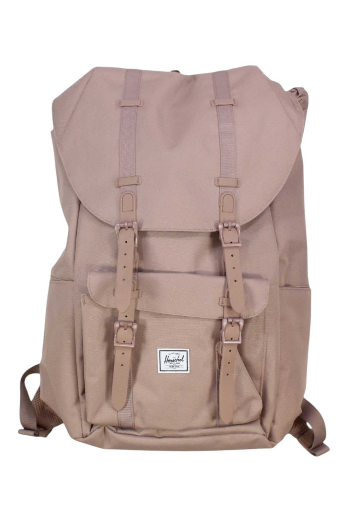 Herschel Supply Little America Mid-Volume 17L Backpack Hyrdrangea/Dark Chambray Crosshatch/Tan, One Size
