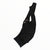 Men's Rapha bib shorts, solid black with small pink accent and Rapha logo.
